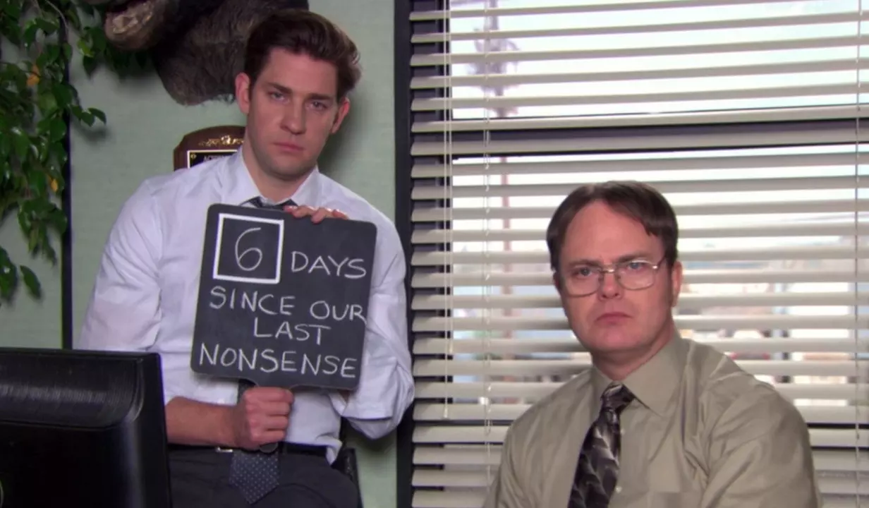 Jim and Dwight